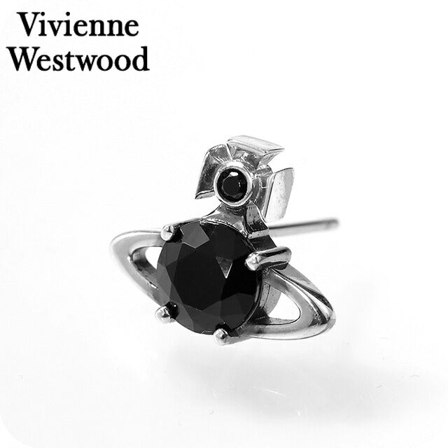 ヴィヴィアン ウエストウッド ピアス メンズ レディース ブランド Vivienne Westwood MAN REINA ロゴ スタッド 片耳用 6201032G 02Q140 6201032G-02Q140