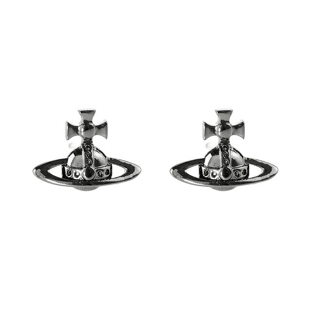 Vivienne Westwood Earrings for Women Brand Vivienne Westwood Lorelei Logo Stud for Both Ears 62010359-02S001 Accessories 62010359-02S001