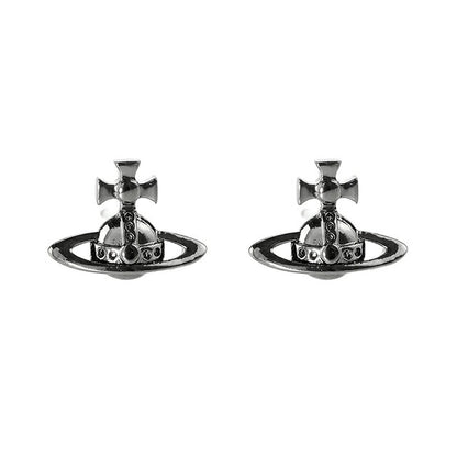 Vivienne Westwood Earrings for Women Brand Vivienne Westwood Lorelei Logo Stud for Both Ears 62010359-02S001 Accessories 62010359-02S001