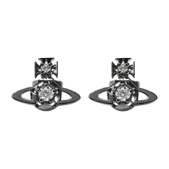 ヴィヴィアン ウエストウッド ピアス レディース ブランド Vivienne Westwood LEE ORB スタッド 両耳用 6201037C 02S104 ガンメタル アクセ 6201037C-02S104