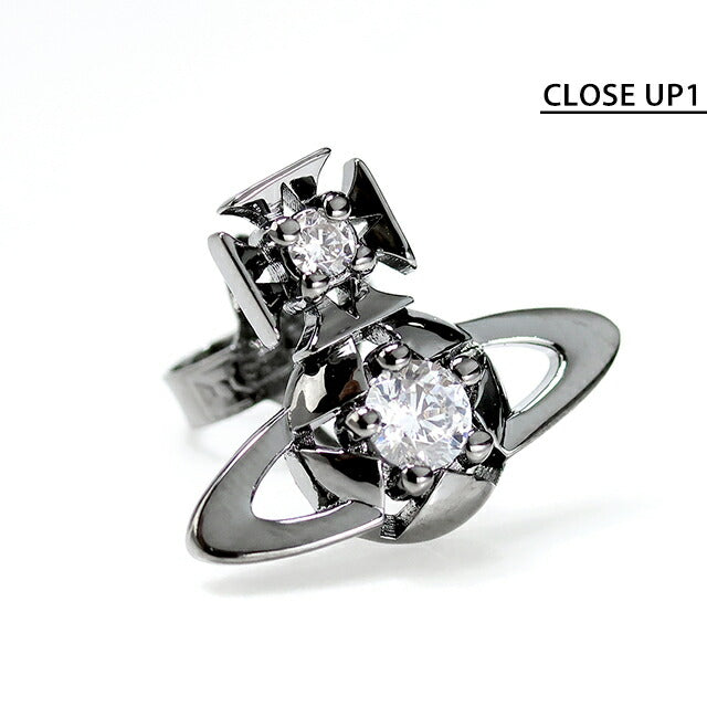 ヴィヴィアン ウエストウッド ピアス レディース ブランド Vivienne Westwood LEE ORB スタッド 両耳用 6201037C 02S104 ガンメタル アクセ 6201037C-02S104