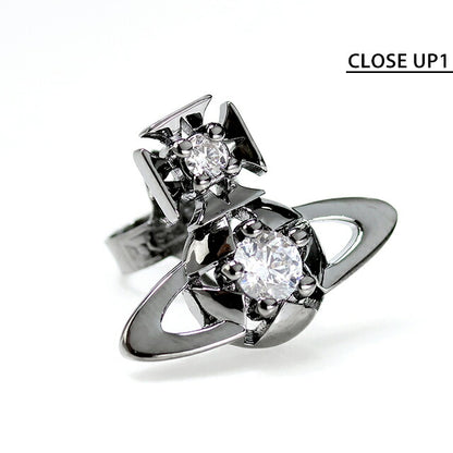 ヴィヴィアン ウエストウッド ピアス レディース ブランド Vivienne Westwood LEE ORB スタッド 両耳用 6201037C 02S104 ガンメタル アクセ 6201037C-02S104