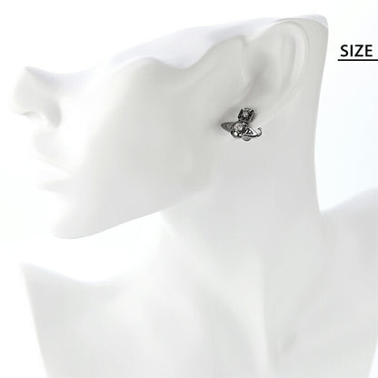 ヴィヴィアン ウエストウッド ピアス レディース ブランド Vivienne Westwood LEE ORB スタッド 両耳用 6201037C 02S104 ガンメタル アクセ 6201037C-02S104