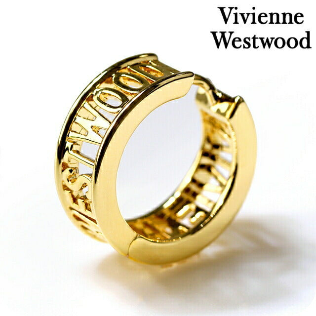 ヴィヴィアン ウエストウッド ピアス メンズ レディース ブランド MAN WESTMINSTER 真鍮 フープ 片耳用 62030052-02R001 ゴールド 62030052-02R001