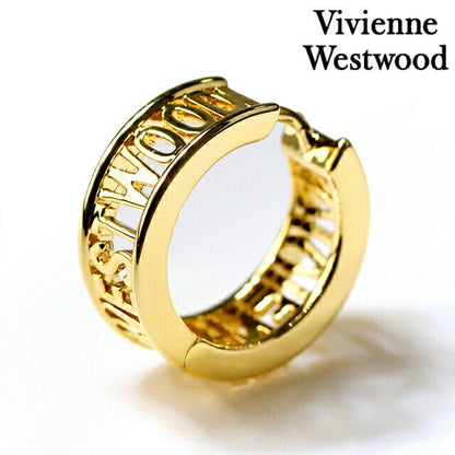 ヴィヴィアン ウエストウッド ピアス メンズ レディース ブランド MAN WESTMINSTER 真鍮 フープ 片耳用 62030052-02R001 ゴールド 62030052-02R001
