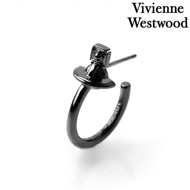 ヴィヴィアン ウエストウッド ピアス メンズ レディース ブランド Vivienne Westwood ヴェラ スタッド 片耳用 6203008D-02S001 ガンメタル 6203008D-02S001