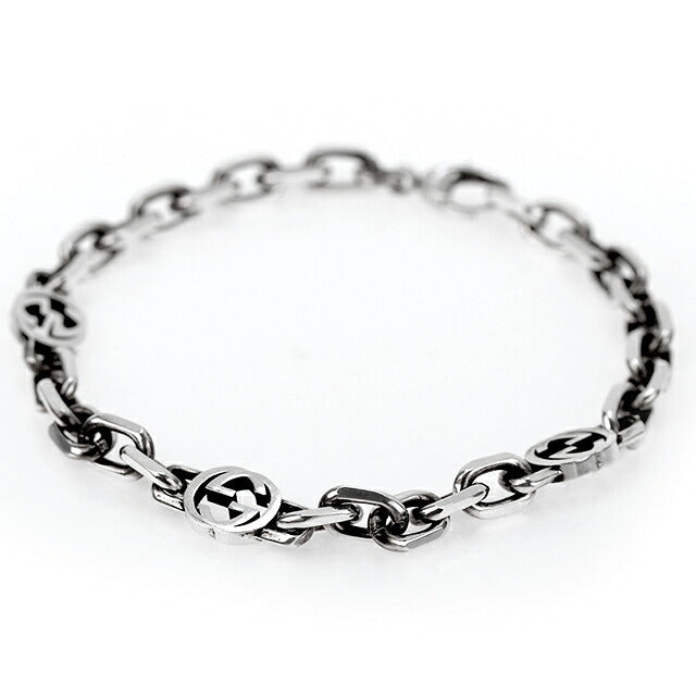 Gucci bracelet GUCCI interlocking G sterling silver men&