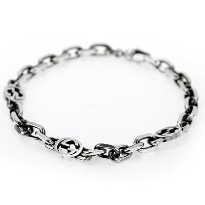 Gucci bracelet GUCCI interlocking G sterling silver men&