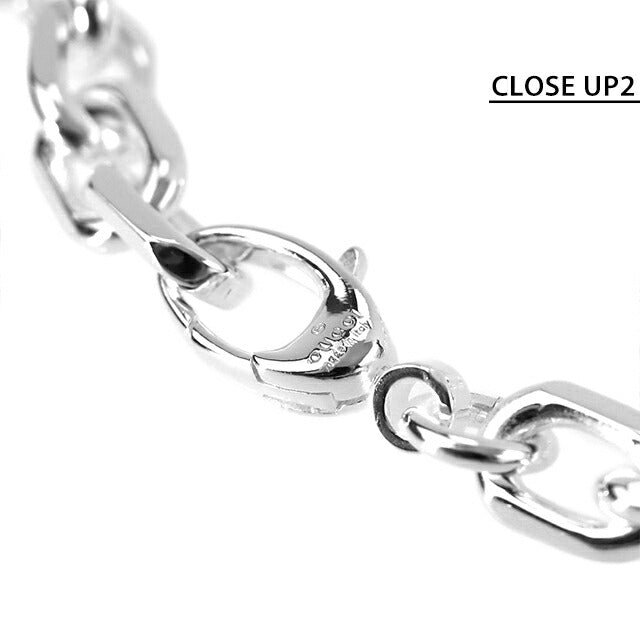 グッチ ブレスレット メンズ レディース ブランド GUCCI インターロッキング チェーン ロゴ 620798 J8400 8106 シルバー アクセサリー 620798-J8400-8106-16