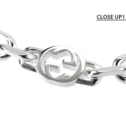 グッチ ブレスレット GUCCI インターロッキングG sterling silver メンズ レディース 620798 J8400 8106 シルバー アクセサリー 620798-J8400-8106-18