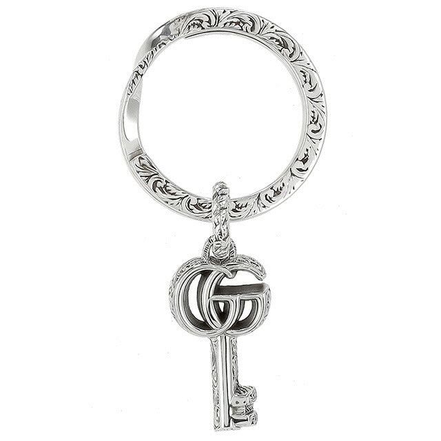 GUCCI キーリング アンティークシルバー ユニセックス 627765 グッチ キーリング メンズ レディース ブランド GUCCI 627765