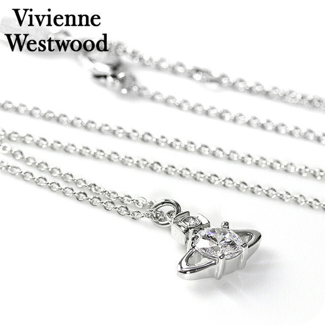 ヴィヴィアン ウエストウッド ネックレス レディース ブランド Vivienne Westwood Reina 63020095-02P102 シルバー アクセサリー ビビアン 63020095-02P102