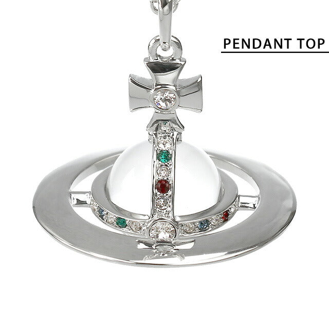 ヴィヴィアン ネックレス Vivienne Westwood スモールオーブ ペンダント メンズ レディース 63020096-02P019 シルバー アクセサリー 63020096-02P019