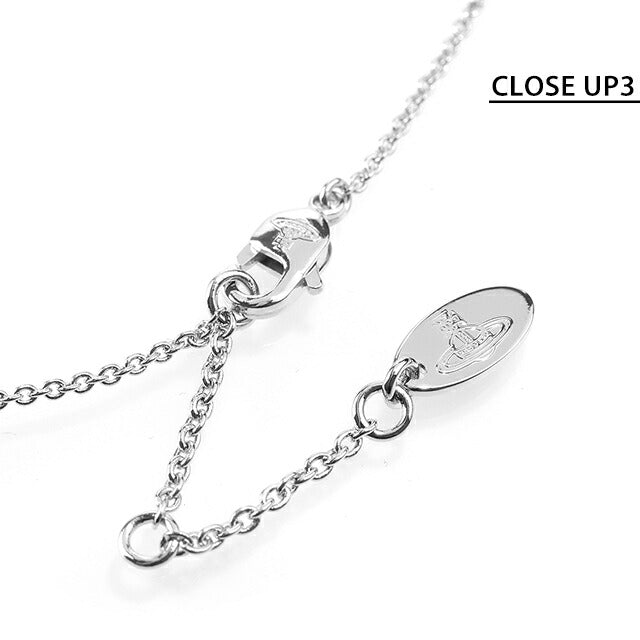 ヴィヴィアン ウエストウッド ネックレス レディース ブランド Vivienne Westwood PETRA 63020103 02P659 シルバー ピンク アクセサリー 63020103-02P659