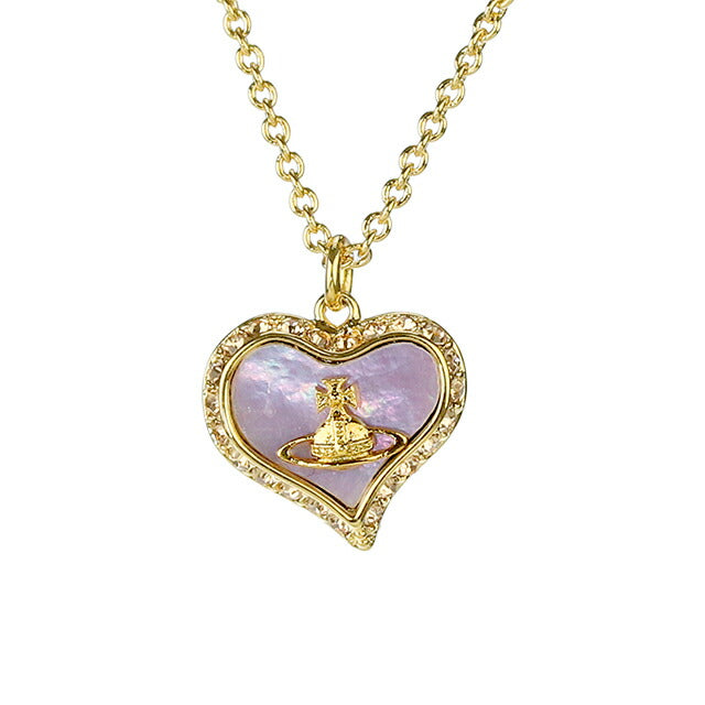 ヴィヴィアン ウエストウッド ネックレス レディース ブランド PETRA 真鍮 シェル 63020103-02R608 ゴールド アクセサリー ビビアン 63020103-02R608