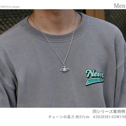 ヴィヴィアン ネックレス メンズ レディース ブランド メイフェアバスレリーフ 630203EI-02W130 ブラック アクセ ビビアン 630203EI-02W130