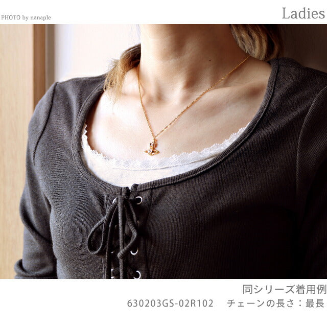 ヴィヴィアン ウエストウッド ネックレス レディース ブランド Vivienne Westwood ペンダント ゴールド アクセサリー ビビアン 630203GS-02R102