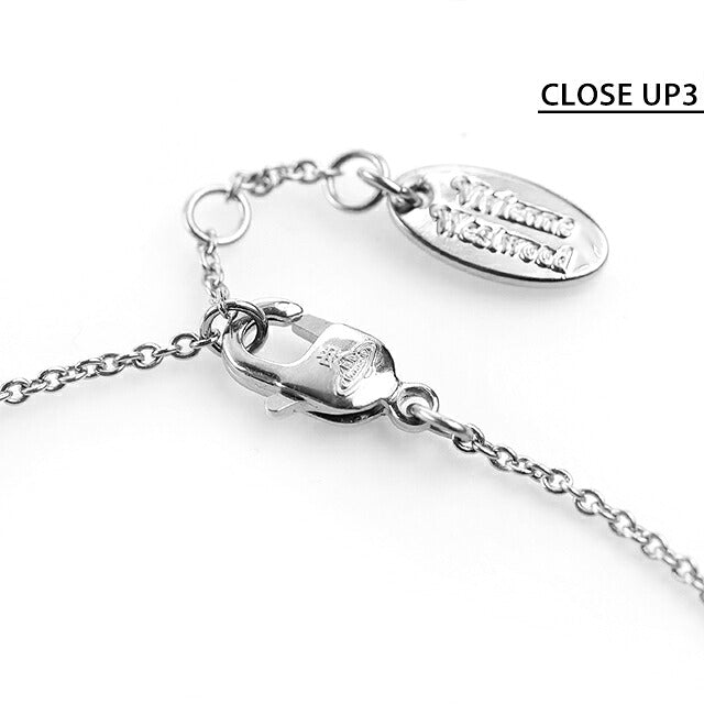 ヴィヴィアン ウエストウッド ネックレス レディース ブランド Vivienne Westwood Fabianna Bas Relief 630203HS 02P420 シルバー レッド 630203HS-02P420