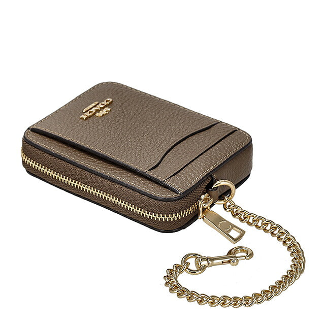 コーチ コインケース コンパクト レディース ブランド COACH Cambodia 6303 IMV2R カーキブラウン 小銭入れ 小さい 高級 おしゃれ プレゼント 実用的 かわいい
