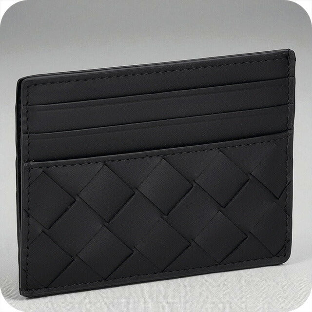 ボッテガ・ヴェネタ カードケース メンズ レディース ブランド BOTTEGA VENETA 635057-V3US3 8803 ブラック 635057-V3US3-8803