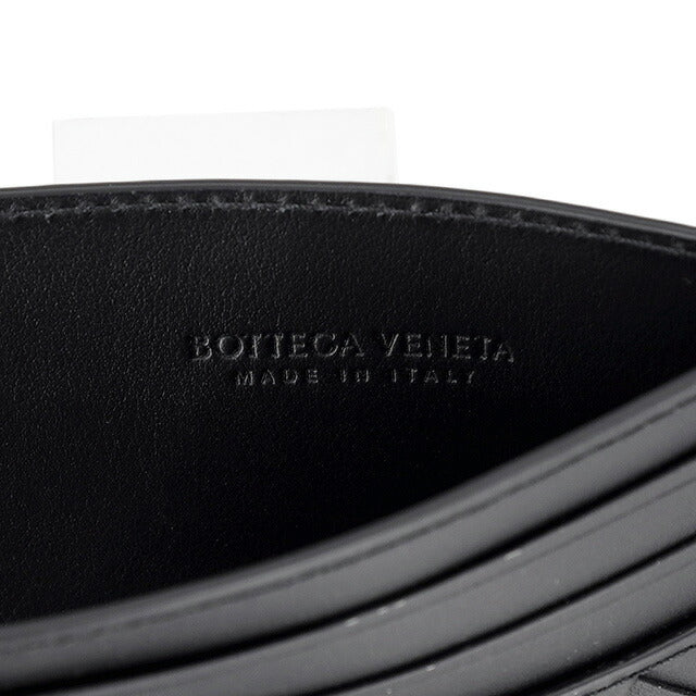 ボッテガ・ヴェネタ カードケース メンズ レディース ブランド BOTTEGA VENETA 635057-V3US3 8803 ブラック 635057-V3US3-8803