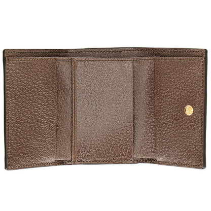 グッチ 二つ折り財布 レディース ブランド GUCCI 658610-AACFE 9543 ベージュ/ホワイト ウォレット 高級 おしゃれ プレゼント 実用的