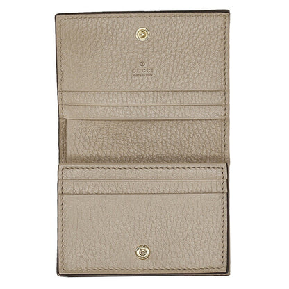 グッチ 二つ折り財布 レディース ブランド GUCCI 658610-AACFE 9543 ベージュ/ホワイト ウォレット 高級 おしゃれ プレゼント 実用的