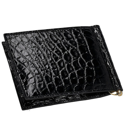 フェラガモ カードケース メンズ ブランド Ferragamo 661475ALLIGATOR NERR 776 477 ブラック 661475ALLIGATOR-NERR-776-477