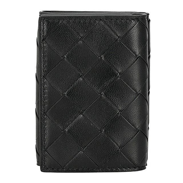 ボッテガ・ヴェネタ 三つ折り財布 三折財布 レディース ブランド BOTTEGA VENETA レザー Italy 666944-V3UH2 8425 ブラック