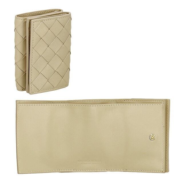 Bottega Veneta 三つ折り財布 ベージュ Amazon | [ボッテガ ヴェネタ] 三つ折り財布イントレチャート ミニ