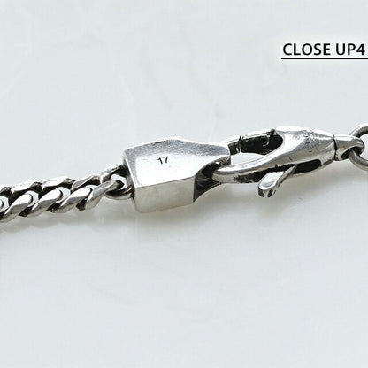 グッチ ブレスレット メンズ ブランド インターロッキングG チェーン シルバー925 678657 J8410 8191 シルバー アクセサリー 678657-J8410-8191-17