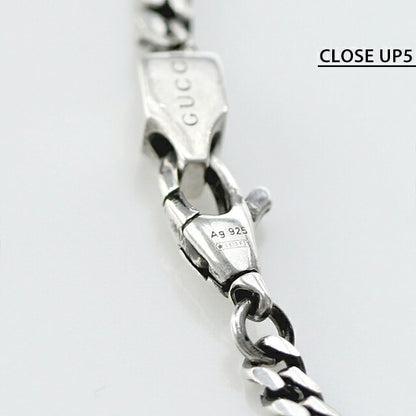 グッチ ブレスレット メンズ ブランド インターロッキングG チェーン シルバー925 678657 J8410 8191 シルバー アクセサリー 678657-J8410-8191-17