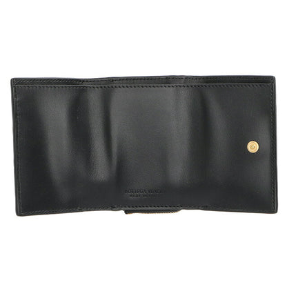 ボッテガ・ヴェネタ 三つ折り財布 メンズ レディース ブランド BOTTEGA VENETA 690568-V3UH2 ブラック 690568-V3UH2-8425