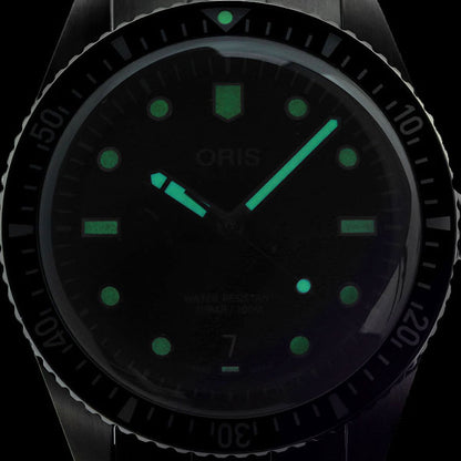 オリス 腕時計 ダイバーズ 65 40mm 01 733 7707 4055-07 5 20 45 ORIS 時計 自動巻き  新品 733-7707-4055LBR