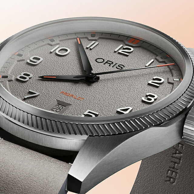 01 733 7805 4163-07 6 20 15LC ｜ オリス プロパイロット　デイト 自動巻き