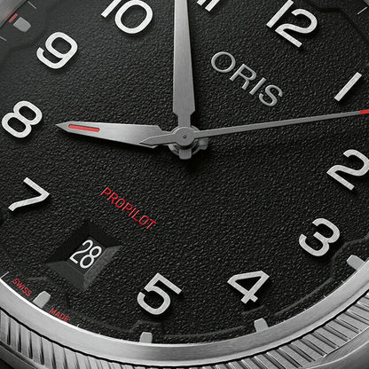 01 733 7805 4164-07 6 20 14LC ｜ オリス プロパイロット　デイト 自動巻き