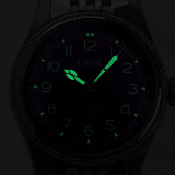 オリス 腕時計 ビッグクラウン ポインターデイト 40mm 01 754
