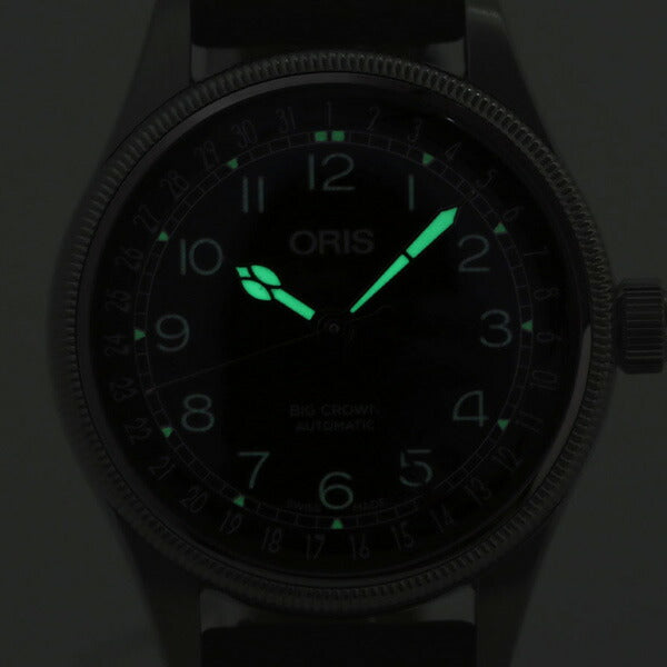 オリス 腕時計 ビッグクラウン ポインターデイト 36mm 01 754 7749 4064-07 5 17 67 ORIS 時計 自動巻き  新品 754-7749-4064LDB