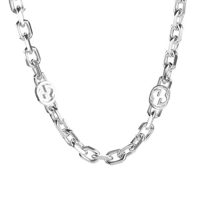 グッチ ネックレス メンズ レディース ブランド GUCCI インターロッキング ロゴ 759703 J8400 8106 シルバー アクセサリー 759703-J8400-8106