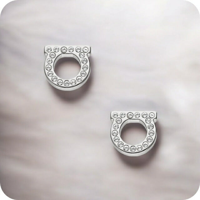 フェラガモ ピアス レディース ブランド Ferragamo 760123 シルバー 760123-CY-PL-696-577