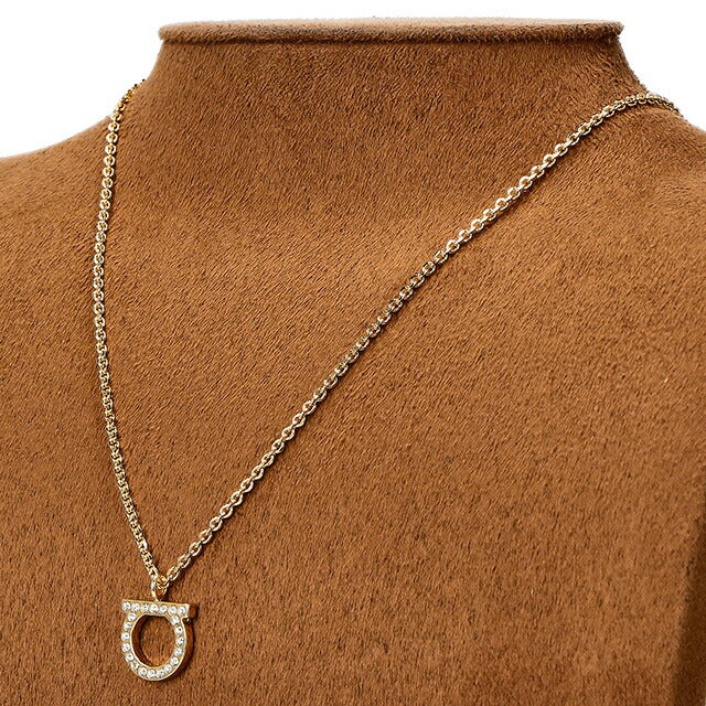 フェラガモ ネックレス レディース ブランド Ferragamo 760132 ゴールド 760132-CY-OR-696-656