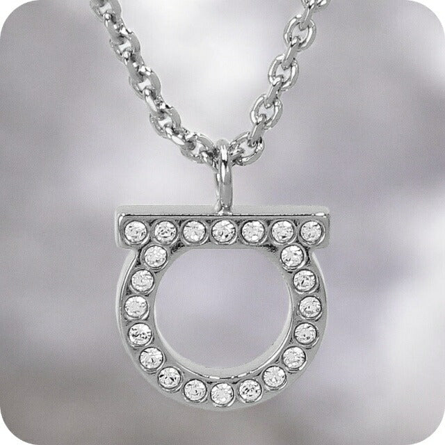 フェラガモ ネックレス レディース ブランド Ferragamo 760132 シルバー 760132-CY-PL-696-657