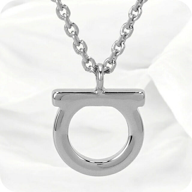 フェラガモ ネックレス レディース ブランド Ferragamo 760133 シルバー 760133-PLDLU-696-659