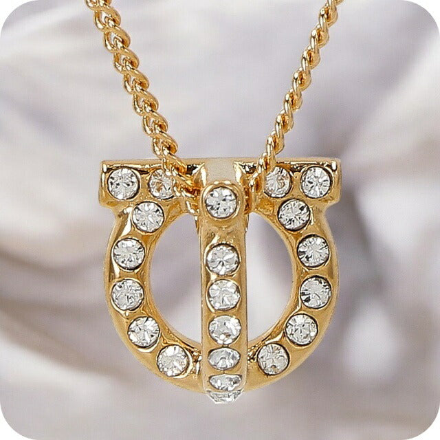 フェラガモ ネックレス レディース ブランド Ferragamo 760399 ゴールド 760399-OR-CY-736-244