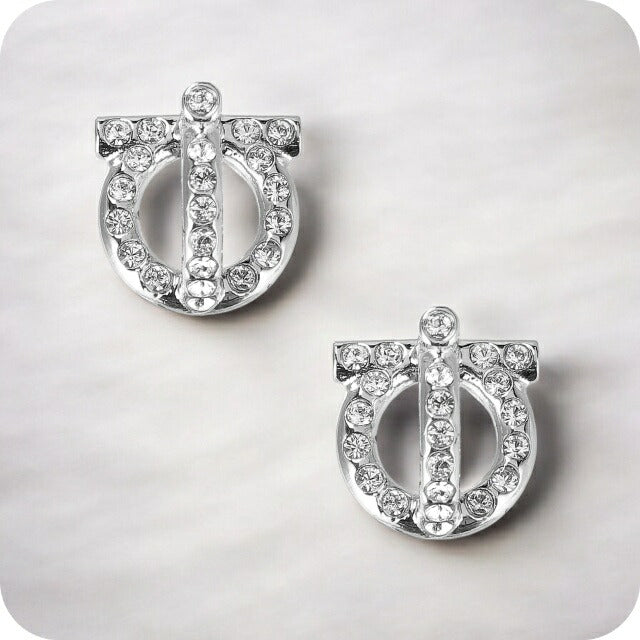 フェラガモ ピアス レディース ブランド Ferragamo 760417 シルバー 760417-PA-CY-736-295