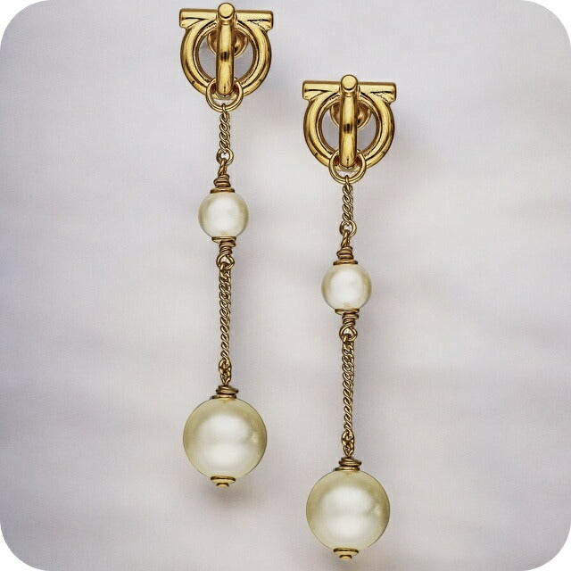 フェラガモ ピアス レディース ブランド Ferragamo 760531 ゴールド 760531-OC-PE-751-029