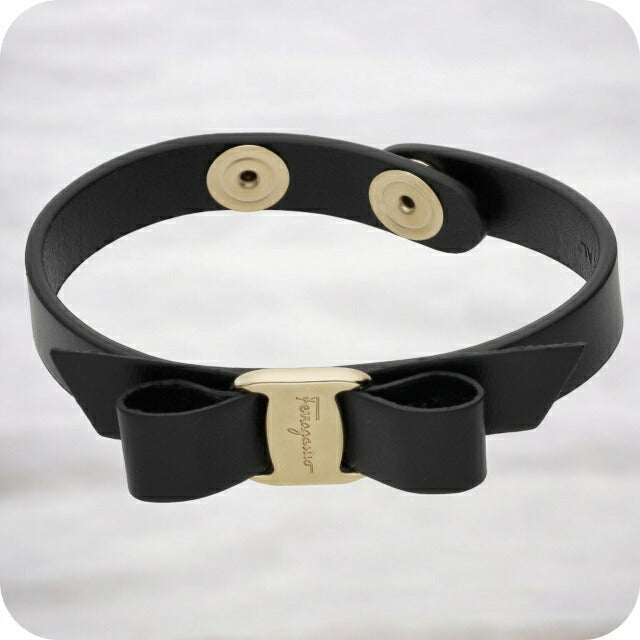 フェラガモ ブレスレット レディース ブランド Ferragamo 762500 ブラック 762500-NE-OR-670-549