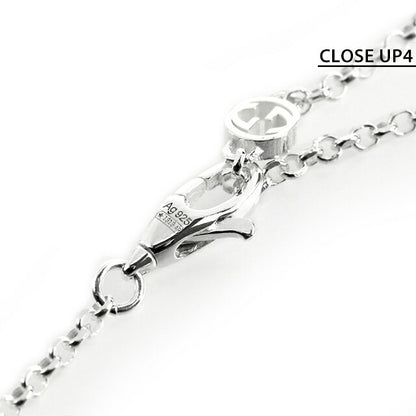 グッチ ネックレス メンズ レディース ブランド ダブルG スターリングシルバー 770724 J8400 8106 シルバー アクセサリー 770724-J8400-8106
