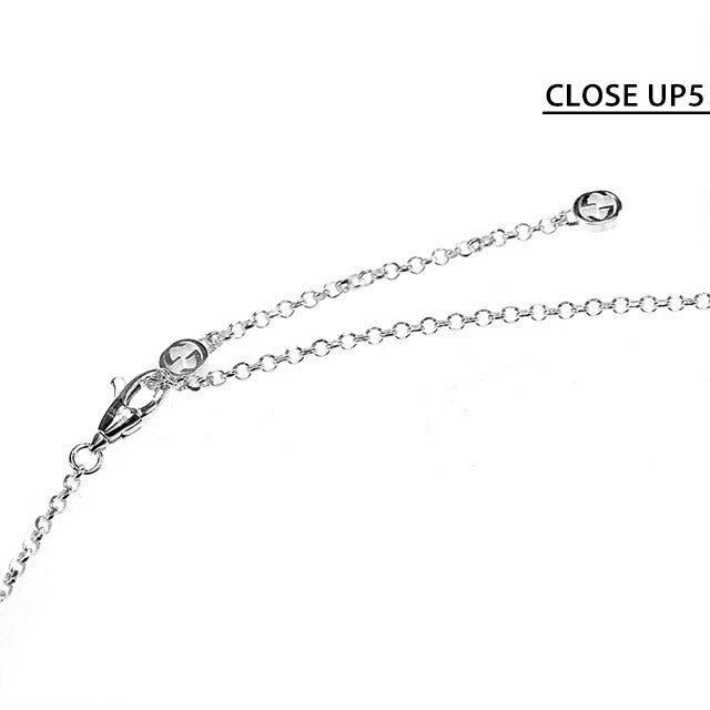 グッチ ネックレス メンズ レディース ブランド ダブルG スターリングシルバー 770724 J8400 8106 シルバー アクセサリー 770724-J8400-8106