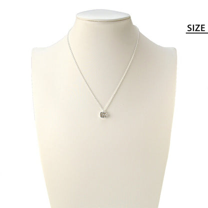 グッチ ネックレス メンズ レディース ブランド ダブルG スターリングシルバー 770724 J8400 8106 シルバー アクセサリー 770724-J8400-8106